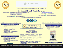 Tablet Screenshot of contribuenti.it